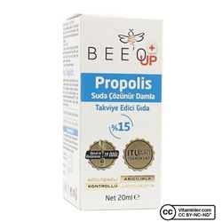 Bee'o UP ​​Водорастворимые капли прополиса 20 мл