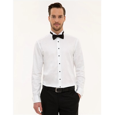 Рубашка для смокинга с белым Slim Fit