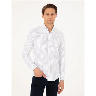 Slim Slim Slim Fit рубашка с длинным рукавом