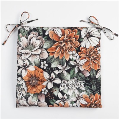 Подушка на стул "Этель" Meadow flower 42х42 см, 100% хл, саржа 190 г/м2