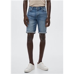 Bermudas vaqueras slim fit -  Hombre | MANGO OUTLET España