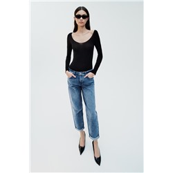 JEANS Z1975 SELVEDGE RELAX FIT TIRO ALTO