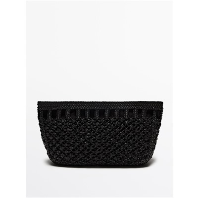 Bolso trenzado piel napa