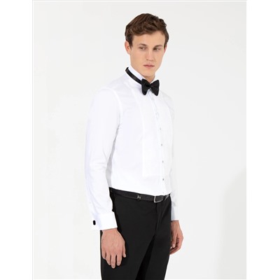 Рубашка для смокинга с белым Slim Fit