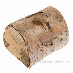 Кашпо из ствола, D10х12х5 см