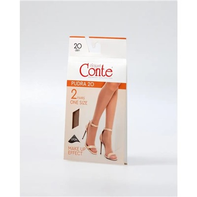 CONTE PUDRA (2 пары) Гольфы женские