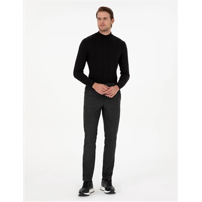 Копченой бывший. Тканевые штаны Slim Fit