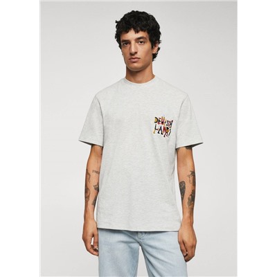 Camiseta mundial jeremyville -  Hombre | MANGO OUTLET España