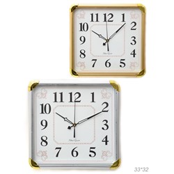 Часы настенные 32 см / 9036-1 /уп 20/ микс*