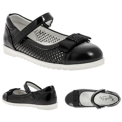 Туфли перф Kenka 8251-12 black