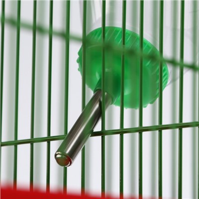 Поилка для грызунов, 500 мл, 20,5 х 5 см, зелёная