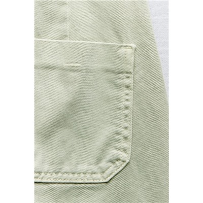 JEANS Z1975 WIDE LEG CROPPED TIRO ALTO CINTURÓN
