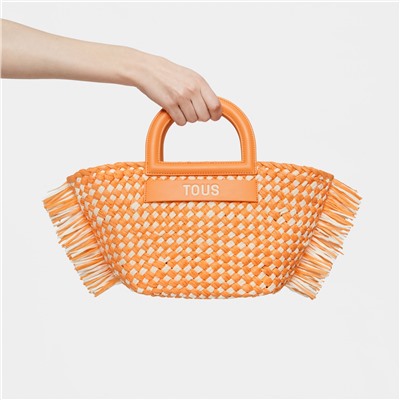 Bolso capazo Dora - naranja claro