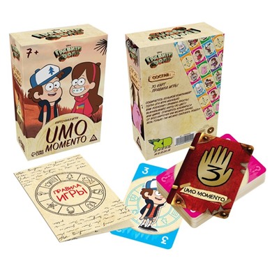 Игра карточная UMO Momento, Гравити Фолз