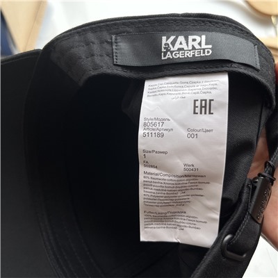 ОРИГИНАЛ!!! Кепка Karl Lagerfeld