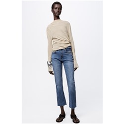 JEANS ZW COLLECTION BOOTCUT CROPPED TIRO ALTO