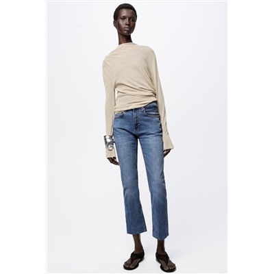 JEANS ZW COLLECTION BOOTCUT CROPPED TIRO ALTO