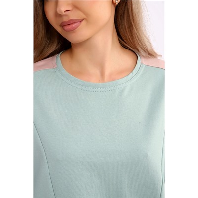 Женский костюм с брюками 82079 / аква