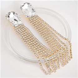 Серьги длинные на гвоздиках арт. 13 3733 (id 277070)