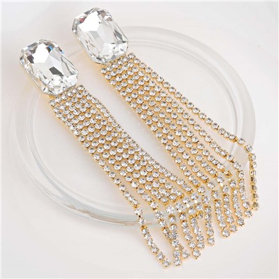 Серьги длинные на гвоздиках арт. 13 3733 (id 277070)