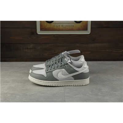 Niкe SB DUNK LOW из натуральной прочной кожи и текстиля