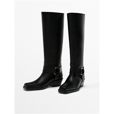 Bota estribo lateral