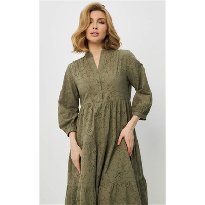 Платье P412-0310 khaki