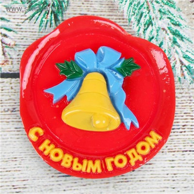 Магнит новогодний объемный 5см