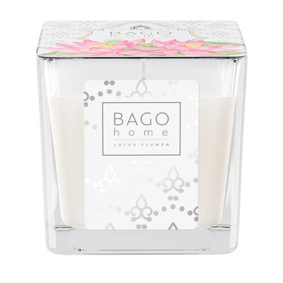 Цветок лотоса BAGO home ароматическая свеча 88 г