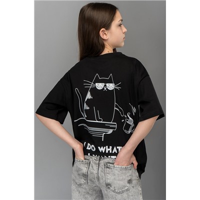 Детская футболка оверсайз Happyfox