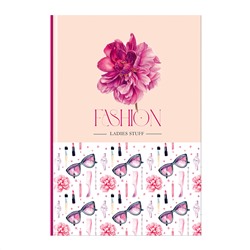 Записная книжка А5 80л. BG "Fashion", матовая ламинация, блок в точку, 100 гр/м2