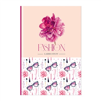 Записная книжка А5 80л. BG "Fashion", матовая ламинация, блок в точку, 100 гр/м2
