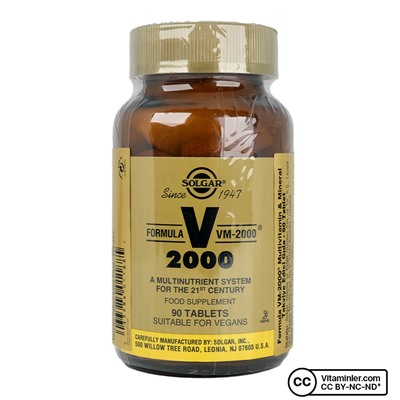 Solgar VM 2000 90 Таблетка
