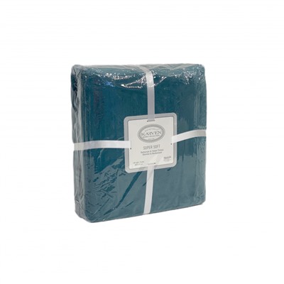 Плед KARVEN Super Soft VIGAN 160*220 п/э 1.5 спальный Р 941морская волна (Акция)