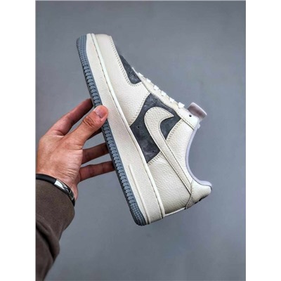 Кроссовки Nik*e Air Force 1 Low 07 x The North Face beige оригинал  версия air force с низким вырезом