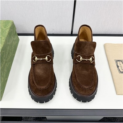 ботильоны с  деталью HORSEBIT Gucci