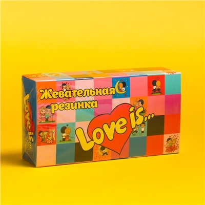 Жевательная резинка LOVE IS МОЗАИКА, ассорти вкусов, 4.2 г