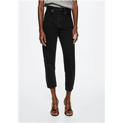 Jeans mom tiro alto -  Mujer | MANGO OUTLET España