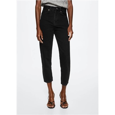 Jeans mom tiro alto -  Mujer | MANGO OUTLET España
