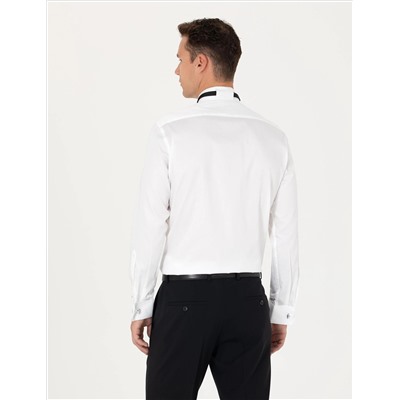 Рубашка для смокинга с белым Slim Fit