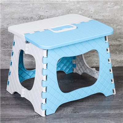 Табуретка складная 27x24x22 см / K0039-5 /уп 40/микс/ОРР