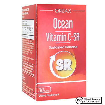 Ocean Vitamin C-SR 500 мг 30 таблеток
