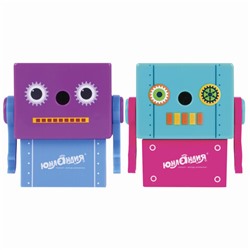 Точилка механическая ЮНЛАНДИЯ "I-Robot", корпус ассорти, 228484