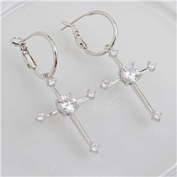 Серьги с замком кольцо арт. 13 3708 (id 277045)