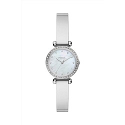 Reloj de cuarzo de acero y nácar Tillie Mini