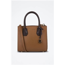 Bolso de piel - Marrón