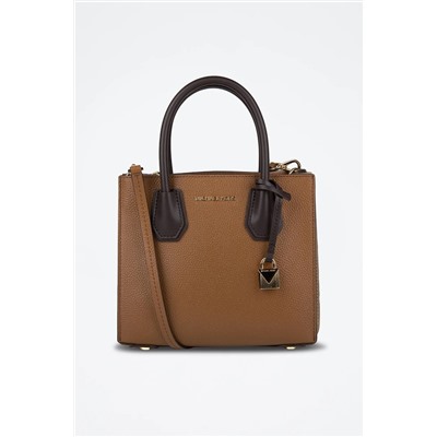 Bolso de piel - Marrón