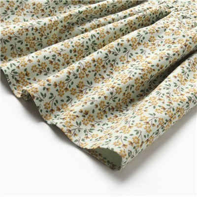 Платье для девочки MINAKU: Cotton collection цвет фисташковый, р-р 104