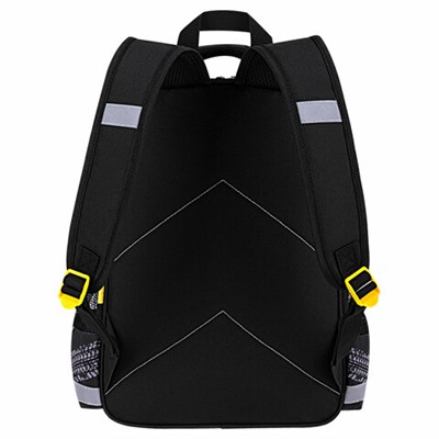 Рюкзак ПИФАГОР SCHOOL, 1 отделение, 3 кармана, "Extreme speed", 38x28х14 см, 272078