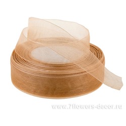 Лента декоративная YY (органза), 25 ммх50 ярд